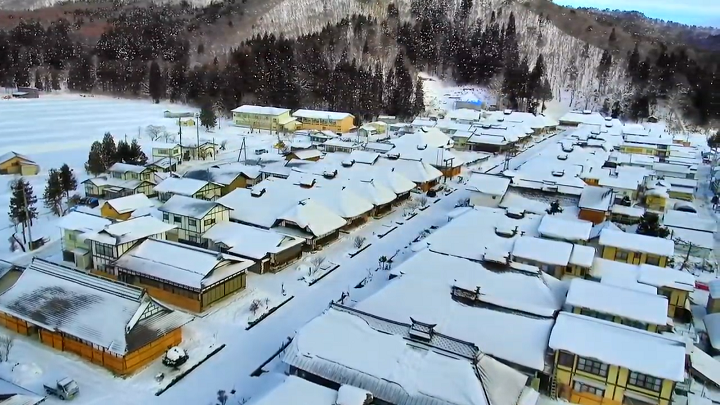 190106大内宿（雪景色）（YouTube）