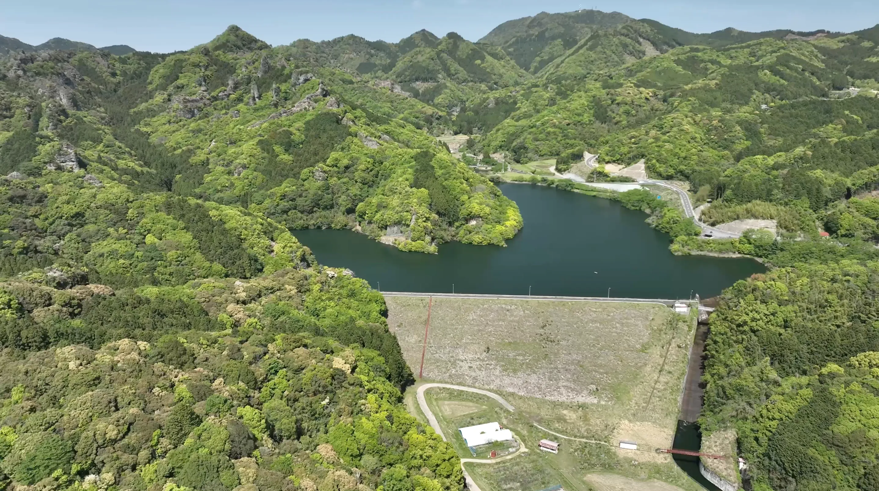 230423並石ダム／鬼城岩峰