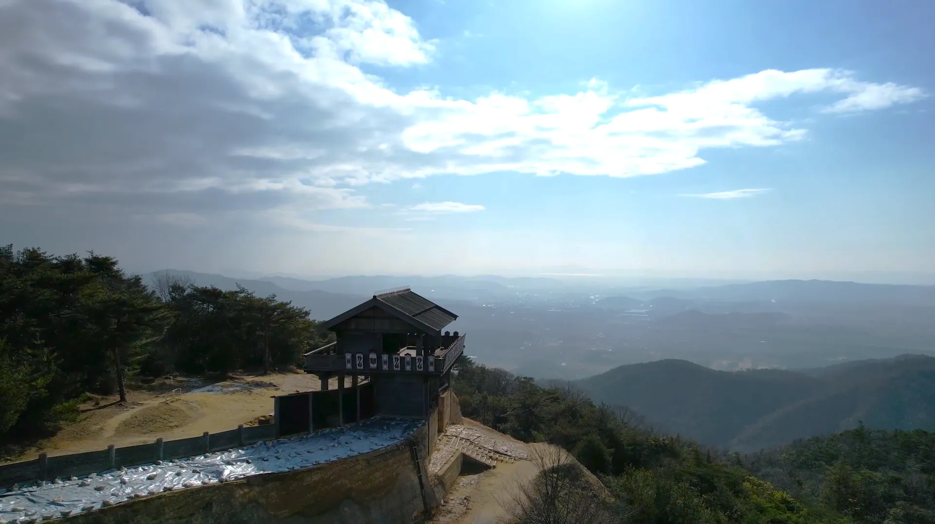 240212鬼城山（鬼ノ城）