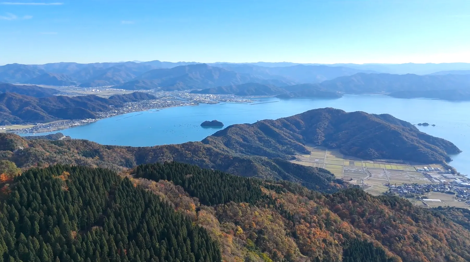 251123久須夜ヶ岳／小浜湾251123久須夜ヶ岳／小浜湾