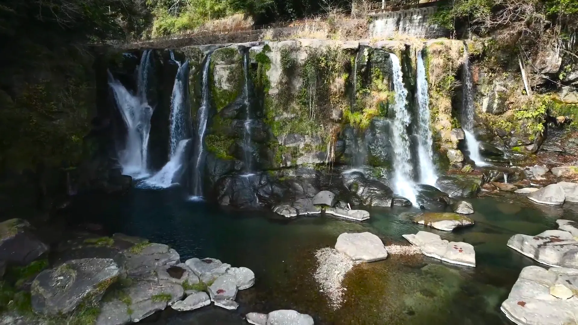 230103桐原の滝／滝ノ口川230103桐原の滝／滝ノ口川