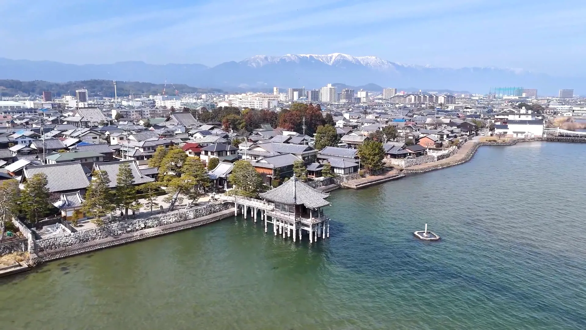 琵琶湖の風景