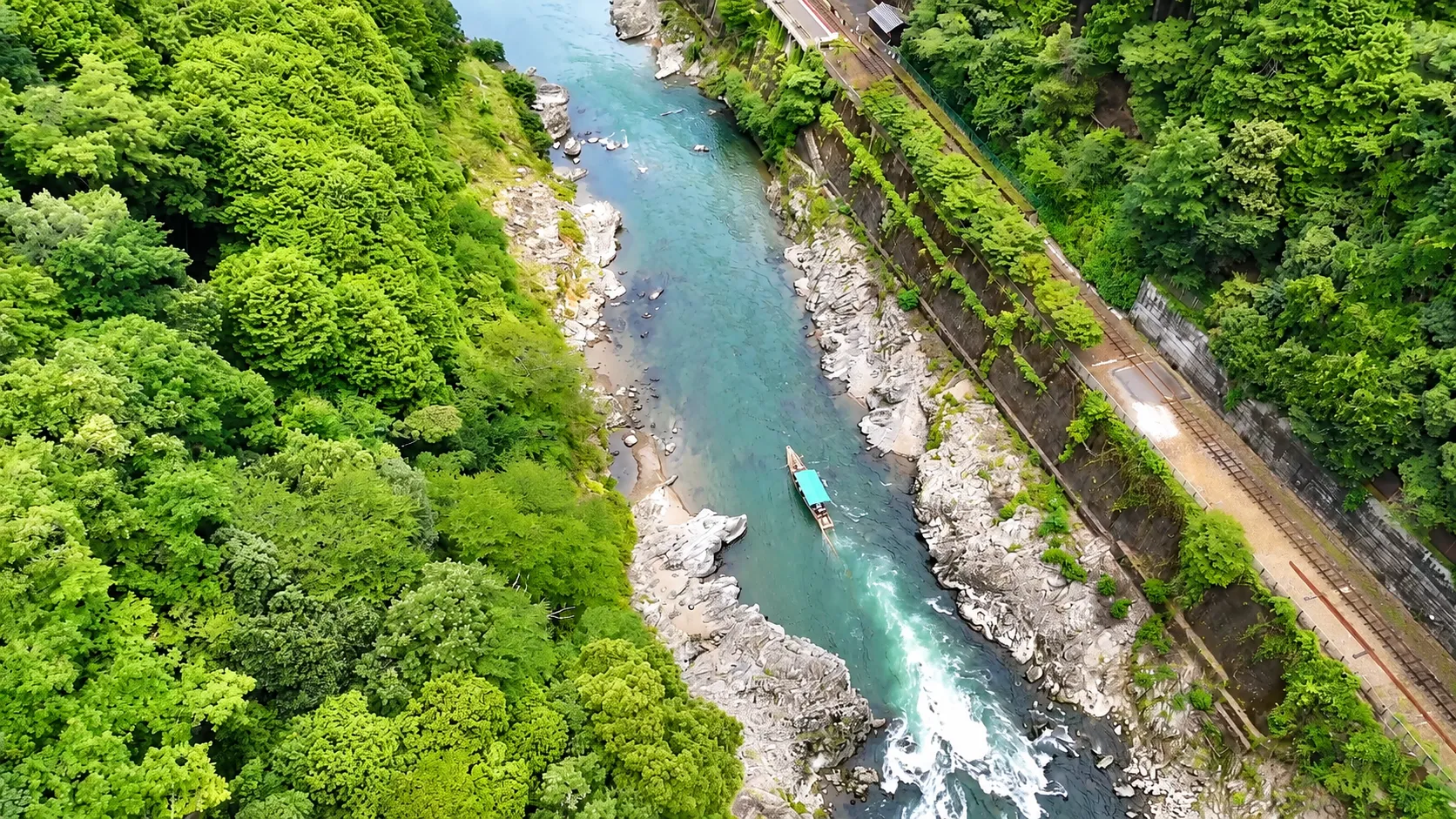 260711保津川下り／嵯峨野線260711保津川下り／嵯峨野線