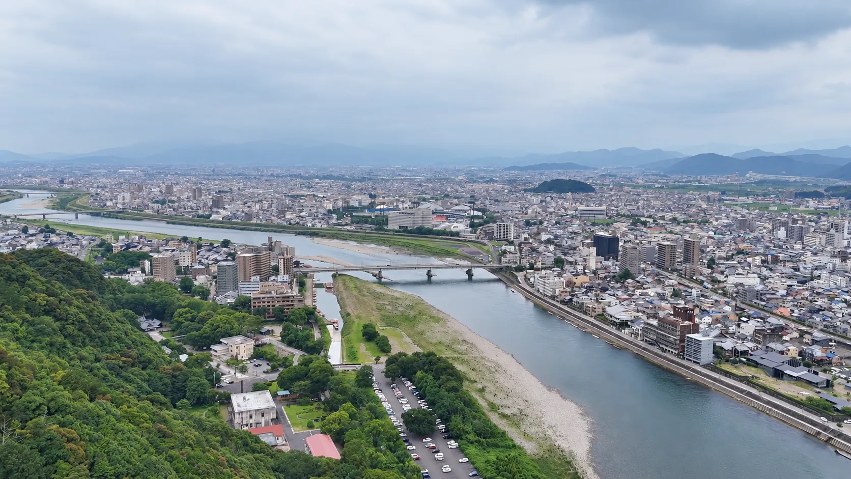 260704金華山／長良川／岐阜市街