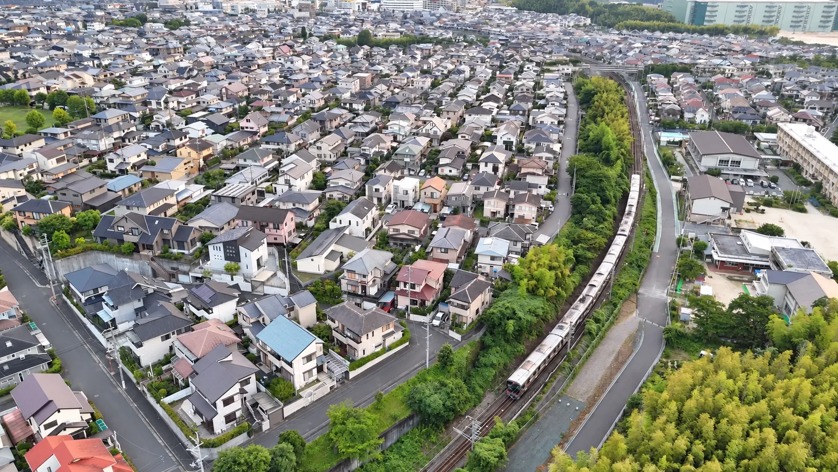 260630大住駅～松井山手駅（学研都市線）
