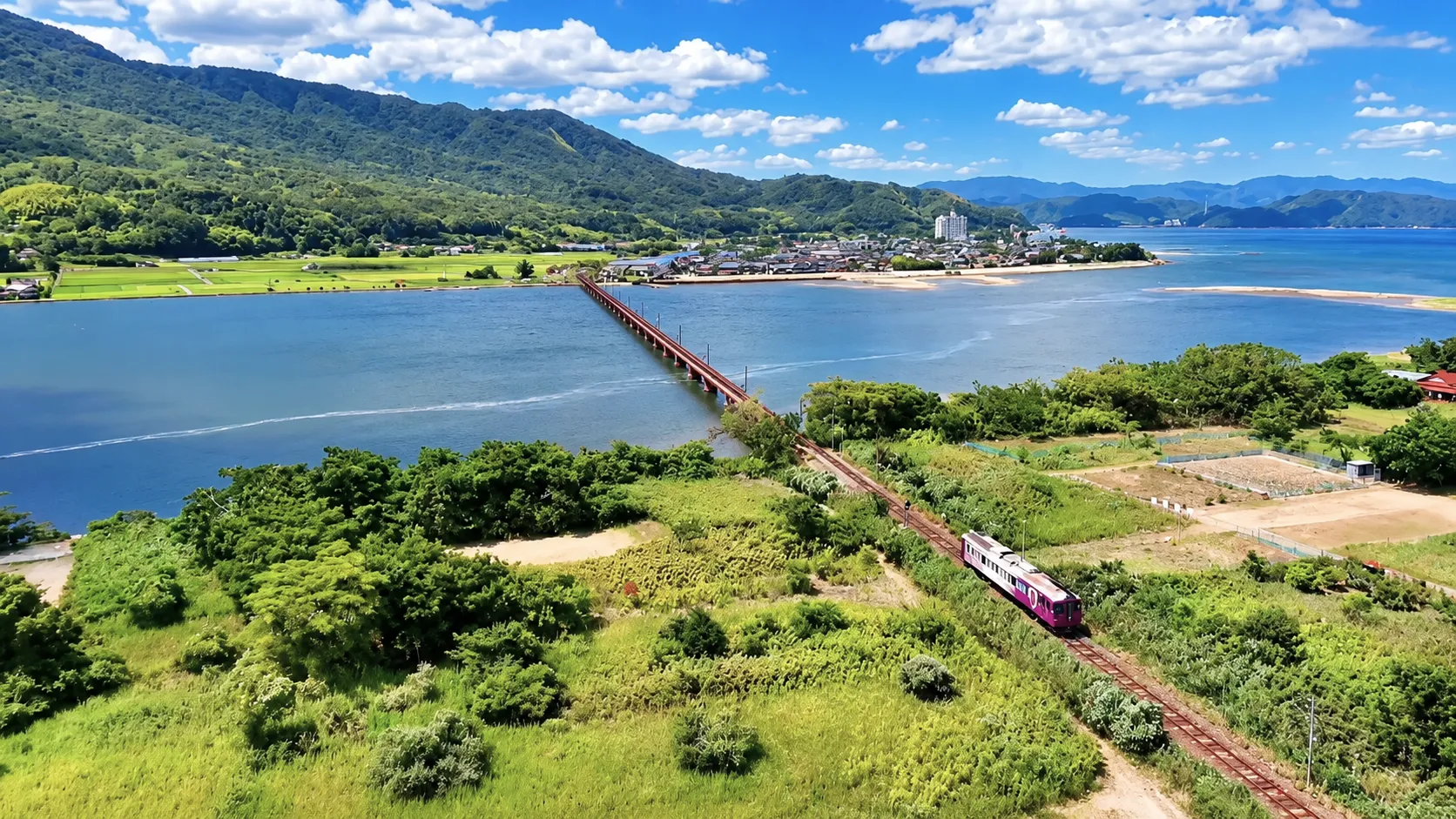 260807京都丹後鉄道宮舞線／由良川橋梁