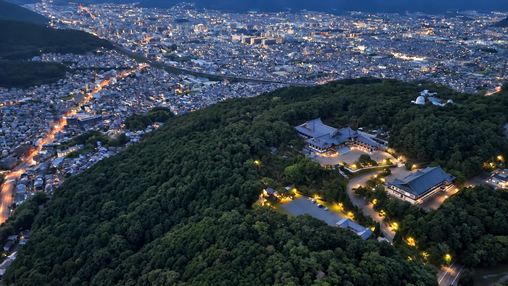 260822山科盆地北西縁部（夜明け）